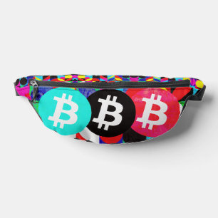 Colourful Bitcoin (Vibrant HD) Fanny Pack