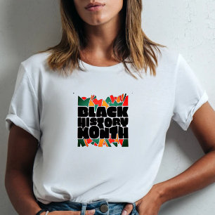 Colourful Bits Bold Black History Month T-Shirt