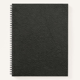 Colourful Black Pattern Snakeskin Notebook