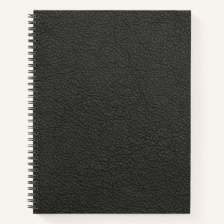 Colourful Black Pattern Snakeskin Notebook