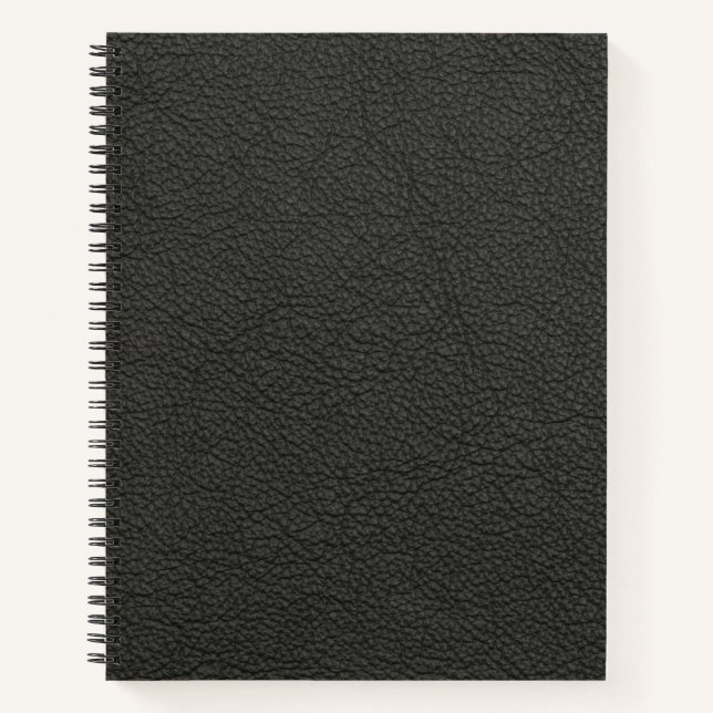 Colourful Black Pattern Snakeskin Notebook (Front)