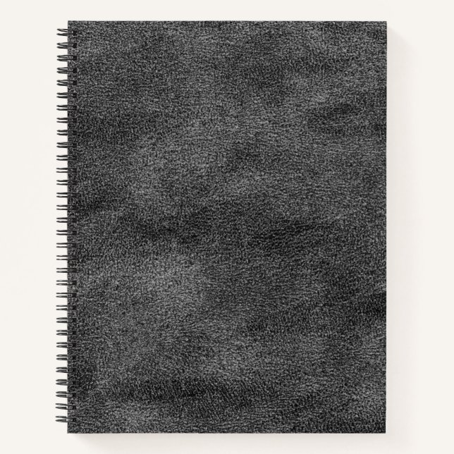 Colourful Black Pattern Snakeskin Notebook (Front)