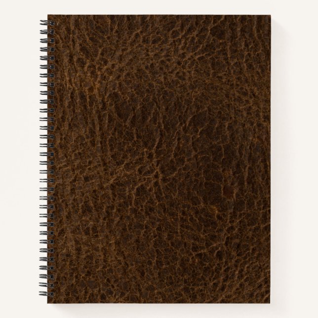 Colourful Black Pattern Snakeskin Notebook (Front)