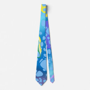 Colourful Blobs Tie