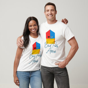 Colourful Block House Character T-Shirt