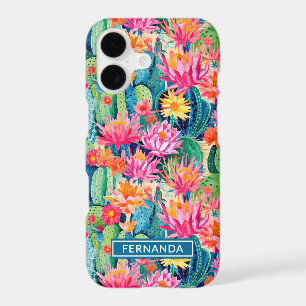 Colourful Blooming Cacti Personalized