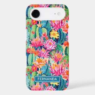 Colourful Blooming Cacti Personalized