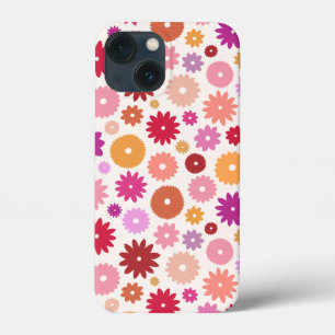 Colourful Blooms Pattern iPhone 13 Mini Case