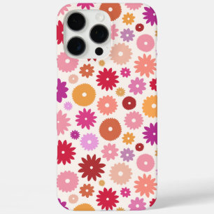 Colourful Blooms Pattern iPhone 16 Pro Max Case