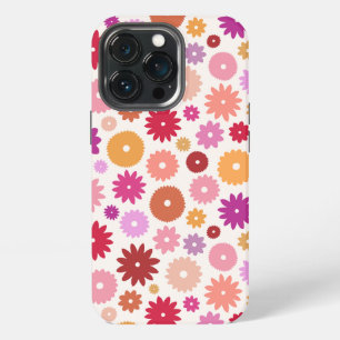 Colourful Blooms Pattern iPhone 13 Pro Case