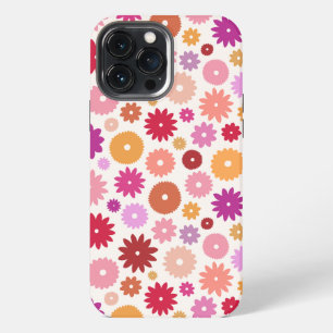 Colourful Blooms Pattern iPhone 13 Pro Max Case
