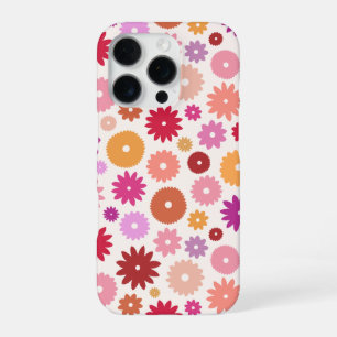 Colourful Blooms Pattern iPhone 16 Pro Case