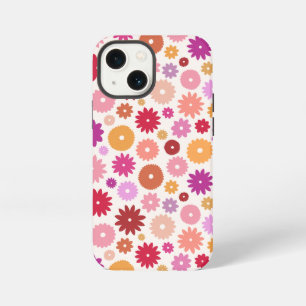 Colourful Blooms Pattern iPhone 13 Mini Case