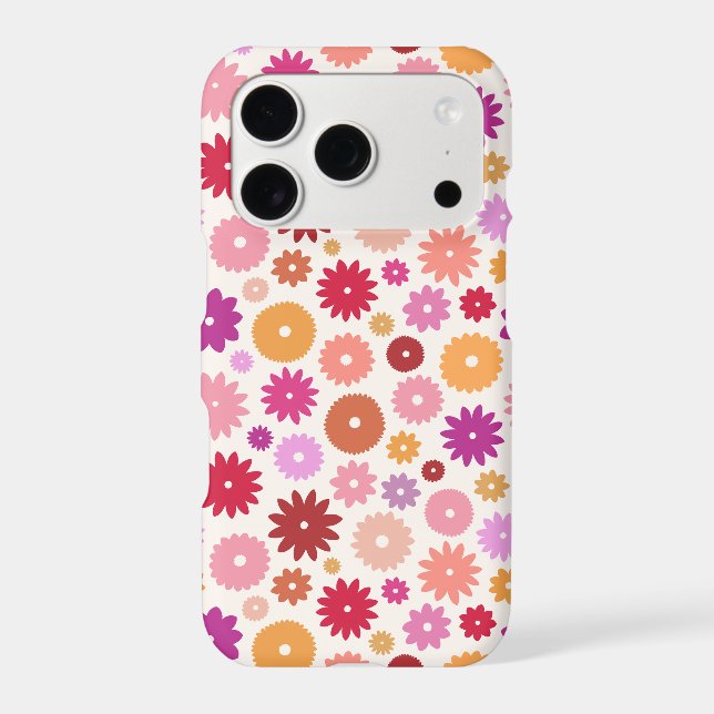Colourful Blooms Repeat Pattern (Back)