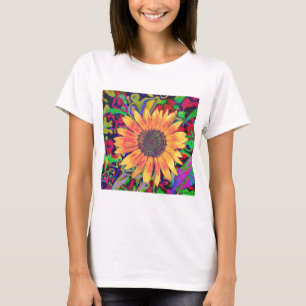 Colourful Blossom Babydoll Shirt
