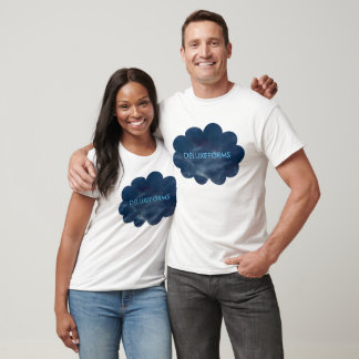 Colourful Blue Clouds T-Shirt