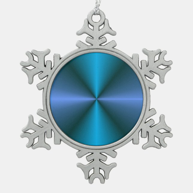 Colourful Blue/Green/ Mauve> Christmas Ornament (Front)