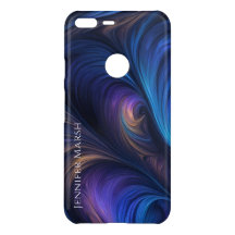 Colourful Blue Swirl Pattern