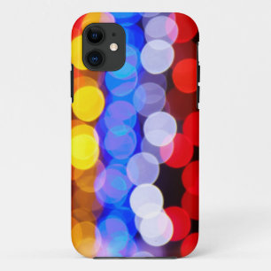 Colourful Blurry Lights iPhone 11 Case