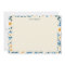 Colourful Boho Blue and White Floral Personalized 