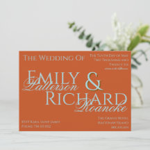 Colourful Boho Minimalist Dark Orange & Teal