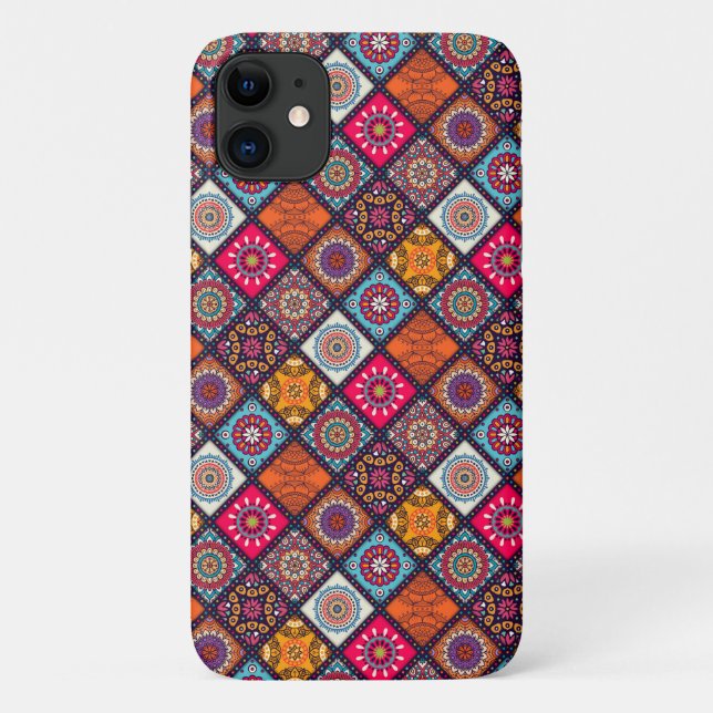 colourful boho style Case-Mate iPhone case (Back)