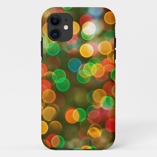 Colourful Bokeh Abstract Case-Mate iPhone Case (Back)
