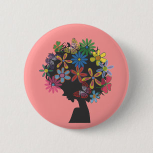 Colourful × BOMBER HEAD 2 Inch Round Button