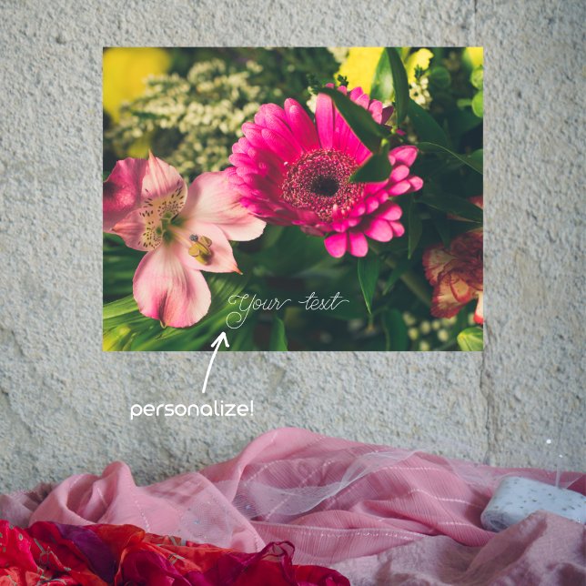  Colourful bouquet of flowers  Poster (Creator Uploaded)