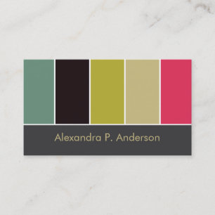 Colourful Boutique (v6) Business Card