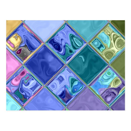Colourful Bright Unique & Customizable Postcard