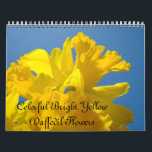 Colourful Bright Yellow Daffodil Flowers Calendar<br><div class="desc">Colourful Bright Yellow Daffodil Flowers CALENDARS photography, SPRING Yellow Daffodils, Nature Landscape Blue Sky Botanical Flowers Calendar, Gift Calendars, Christmas Gifts, OFFICE ART, Corporate Client Git Calendars, Artwork Calendars, Pink Roses, Yellow Roses, Orange Roses, Botanical Floral Flower Garden Landscapes. BASLEE TROUTMAN FINE ART COLLECTIONS. Bookmark this site for great gift...</div>