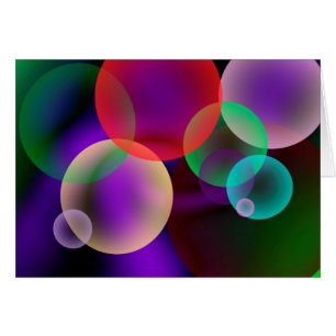 Colourful Bubbles (landscape)