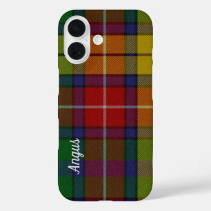 Colourful Buchanan Tartan Plaid iPhone 16 Case