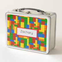 Colourful Building Bricks Kids