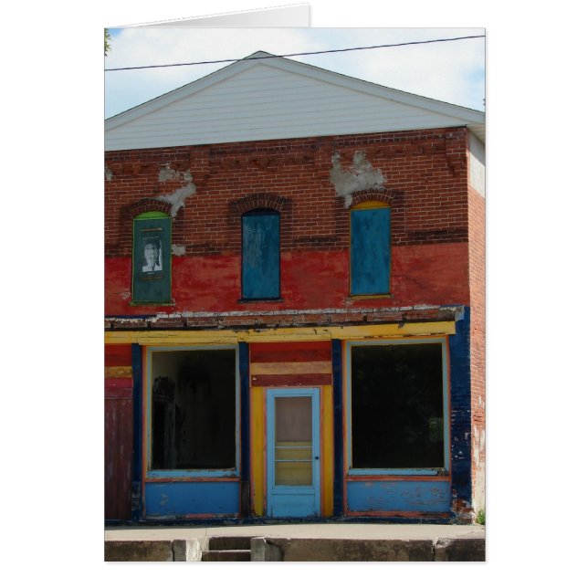 Colourful Building in Lone Tree, Iowa (Front)