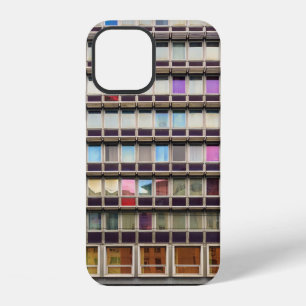 Colourful building iPhone 12 case