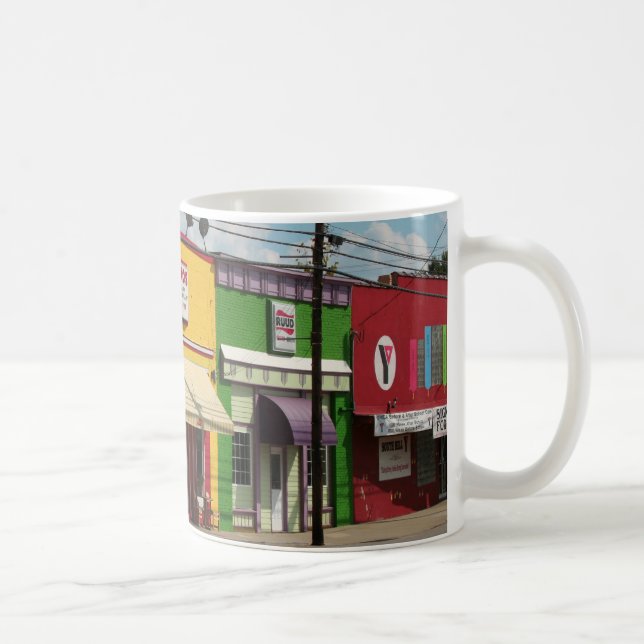 Colourful Buildings Mug (Right)