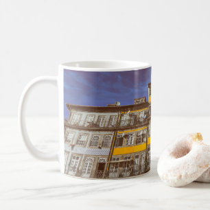 Colourful buildings of Ribeira District in Porto Coffee Mug