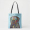 Colourful Bullmastiff Lover Tote Bag
