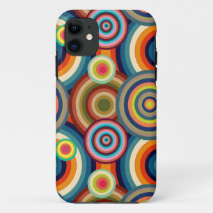 Colourful Bullseyes  iPhone 11 Case