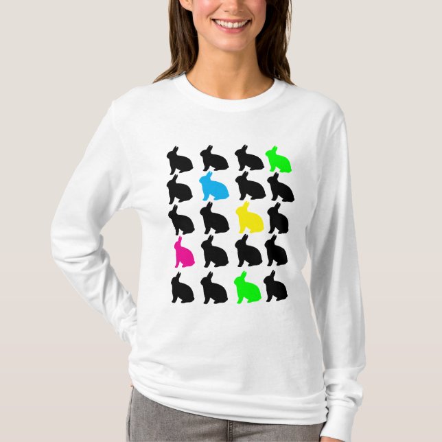 Colourful Bunnies Shirt (Front)
