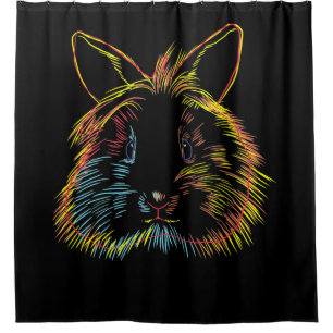 Colourful Bunny Lionhead Rabbit