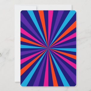 Colourful Burst Spinning Wheel Design