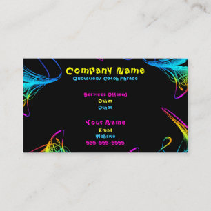 Colourful Business Cards