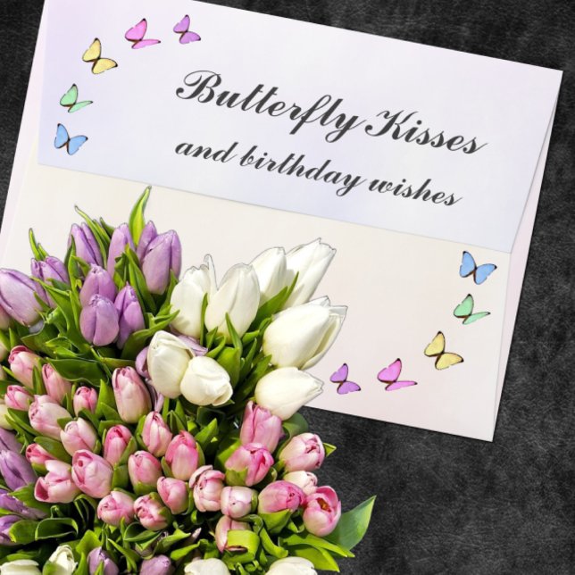 Colourful Butterflies Birthday Envelope (Creator Uploaded)