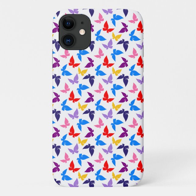 Colourful Butterflies Case-Mate iPhone Case (Back)