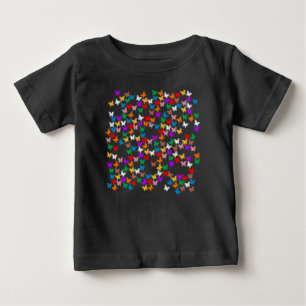 Colourful Butterflies Design Baby T-Shirt