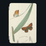 Colourful Butterflies Fluttering Around a Leaf iPad Mini Cover<br><div class="desc">An uncluttered print of two colourful butterflies fluttering around a leaf. While the piece is simple it is dazzling in its beauty. Give this as a gift to a loved one,  or spoil yourself!</div>