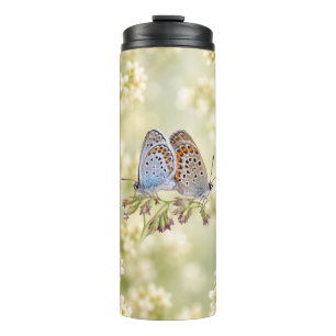 Colourful Butterflies in a Flowering Meadow Thermal Tumbler